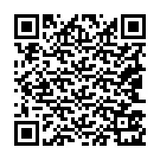 Código QR para número de teléfono +19043521199