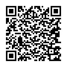 Codice QR per il numero di telefono +19043522063