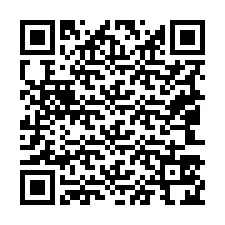 電話番号のQRコード +19043524809