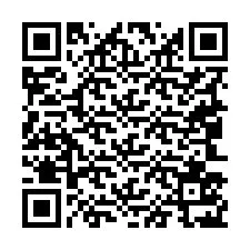 Código QR para número de teléfono +19043527746