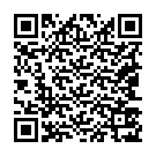 Código QR para número de teléfono +19043527999