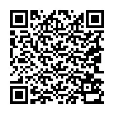 Código QR para número de telefone +19043530718