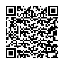 Código QR para número de telefone +19043534415