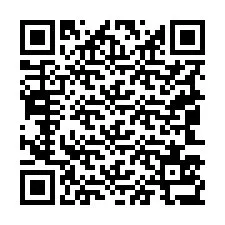 Código QR para número de telefone +19043537514