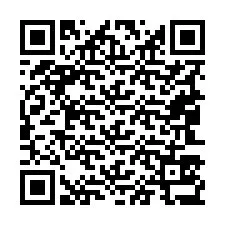 QR kód a telefonszámhoz +19043537857