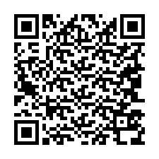 QR-Code für Telefonnummer +19043538172