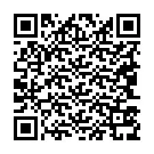 电话号码二维码 +19043539062