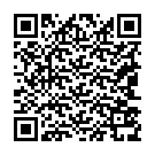 Kode QR untuk nomor Telepon +19043539391