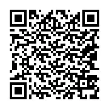 Kode QR untuk nomor Telepon +19043539869