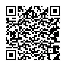 QR kód a telefonszámhoz +19043614839