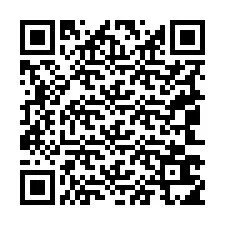 電話番号のQRコード +19043615310