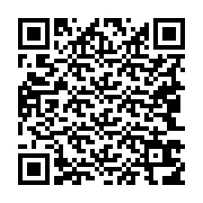 Codice QR per il numero di telefono +19043616426