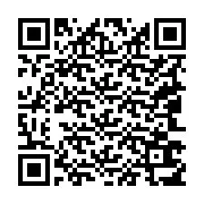 Código QR para número de telefone +19043617348