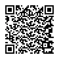 Código QR para número de teléfono +19043631390