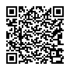 QR kód a telefonszámhoz +19043632401