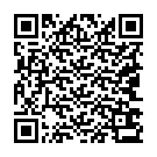 QR kód a telefonszámhoz +19043633238