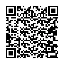 QR-kood telefoninumbri jaoks +19043633317