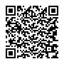 QR-koodi puhelinnumerolle +19043634034