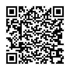 QR-koodi puhelinnumerolle +19043634036