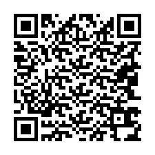 Código QR para número de telefone +19043634467