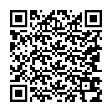 Código QR para número de telefone +19043634468