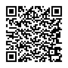 Kode QR untuk nomor Telepon +19043635854