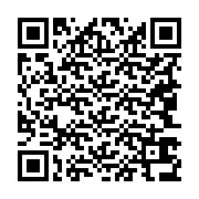 QR Code สำหรับหมายเลขโทรศัพท์ +19043636822