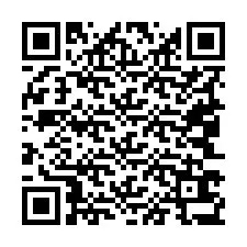 Código QR para número de teléfono +19043637233