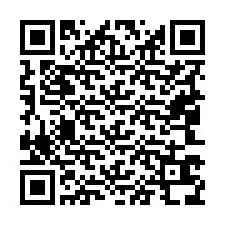 Codice QR per il numero di telefono +19043638007