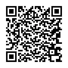 Kode QR untuk nomor Telepon +19043638511