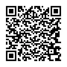 Código QR para número de telefone +19043638521