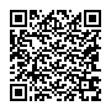 Código QR para número de teléfono +19043639059