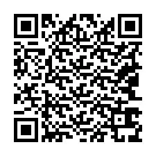 Codice QR per il numero di telefono +19043639839