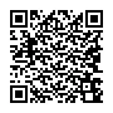 QR-Code für Telefonnummer +19043640536