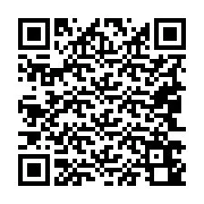 Código QR para número de teléfono +19043640667