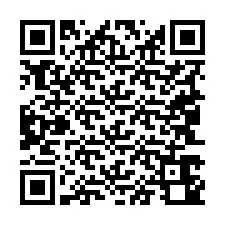 QR Code สำหรับหมายเลขโทรศัพท์ +19043640876