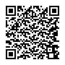 Kode QR untuk nomor Telepon +19043640998