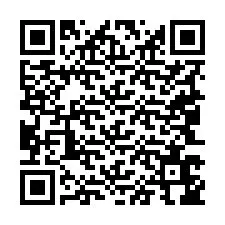 Kode QR untuk nomor Telepon +19043646566