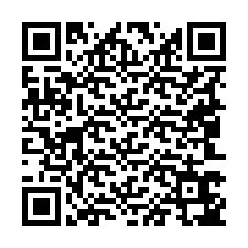 QR-код для номера телефона +19043647416