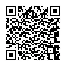 QR kód a telefonszámhoz +19043648404