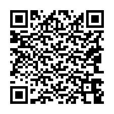 QR-code voor telefoonnummer +19043648809