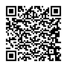 QR-код для номера телефона +19043649653