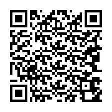 QR kód a telefonszámhoz +19043650122