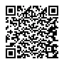 Código QR para número de telefone +19043650123