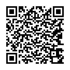 Código QR para número de telefone +19043650829