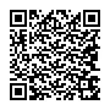 QR-Code für Telefonnummer +19043651136