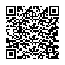 QR код за телефонен номер +19043653398