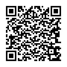 Kode QR untuk nomor Telepon +19043653402