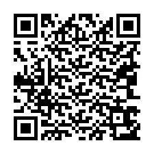 QR Code pour le numéro de téléphone +19043653403