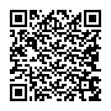 QR kód a telefonszámhoz +19043656136